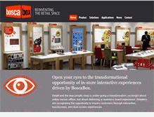 Tablet Screenshot of boscabox.com